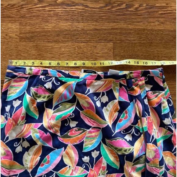 Talbots Corduroy Botanical Skirt Plus Size 18 EUC - Picture 4 of 6